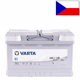 ���� ������������ VARTA Silver Dynamic AGM 6CT 80Ah R+ 800A EN 315x175x190 (580 901 080)